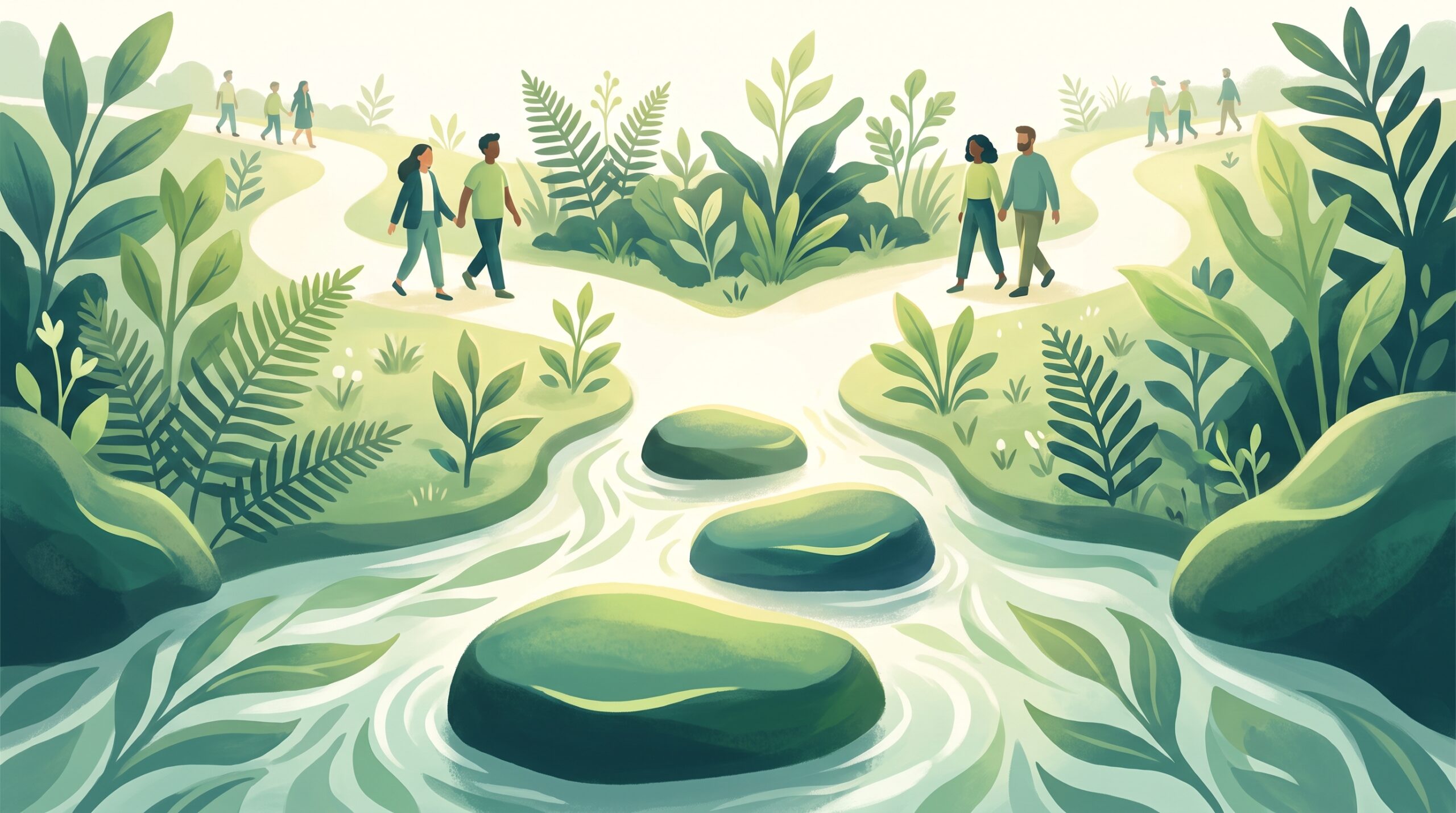Three stepping stones: stabilize, understand, choose